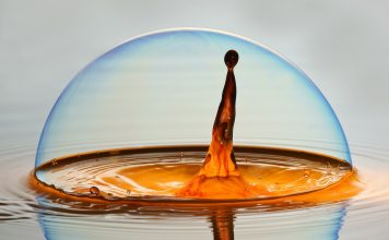 El impacto del coronavirus sobre la economía española soap bubble, drip, drop of water